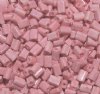 50g 5x4x2mm Opaque Dark Pink Tile Beads